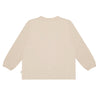 Mitch & Son ANT Beige Logo Long Sleeve Top