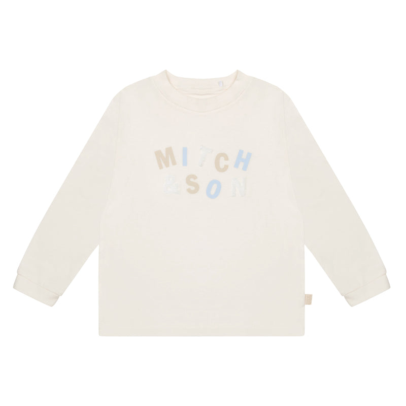 Mitch & Son ARNOLD & ANT White Cut N Sew Logo Zipper Three Piece Tracksuit