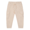 AW24 Mitch & Son AXEL & ANTON Beige & White Logo Top & Cargo Trouser Set