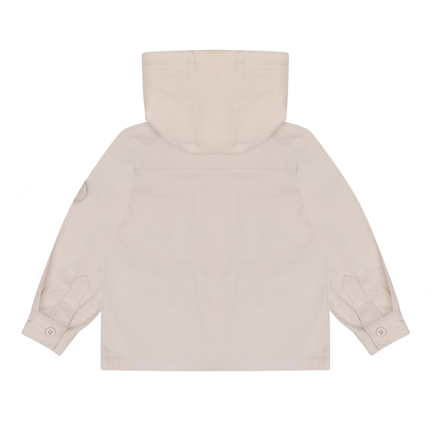 Mitch & Son BILLY Beige Twill Hooded Shacket