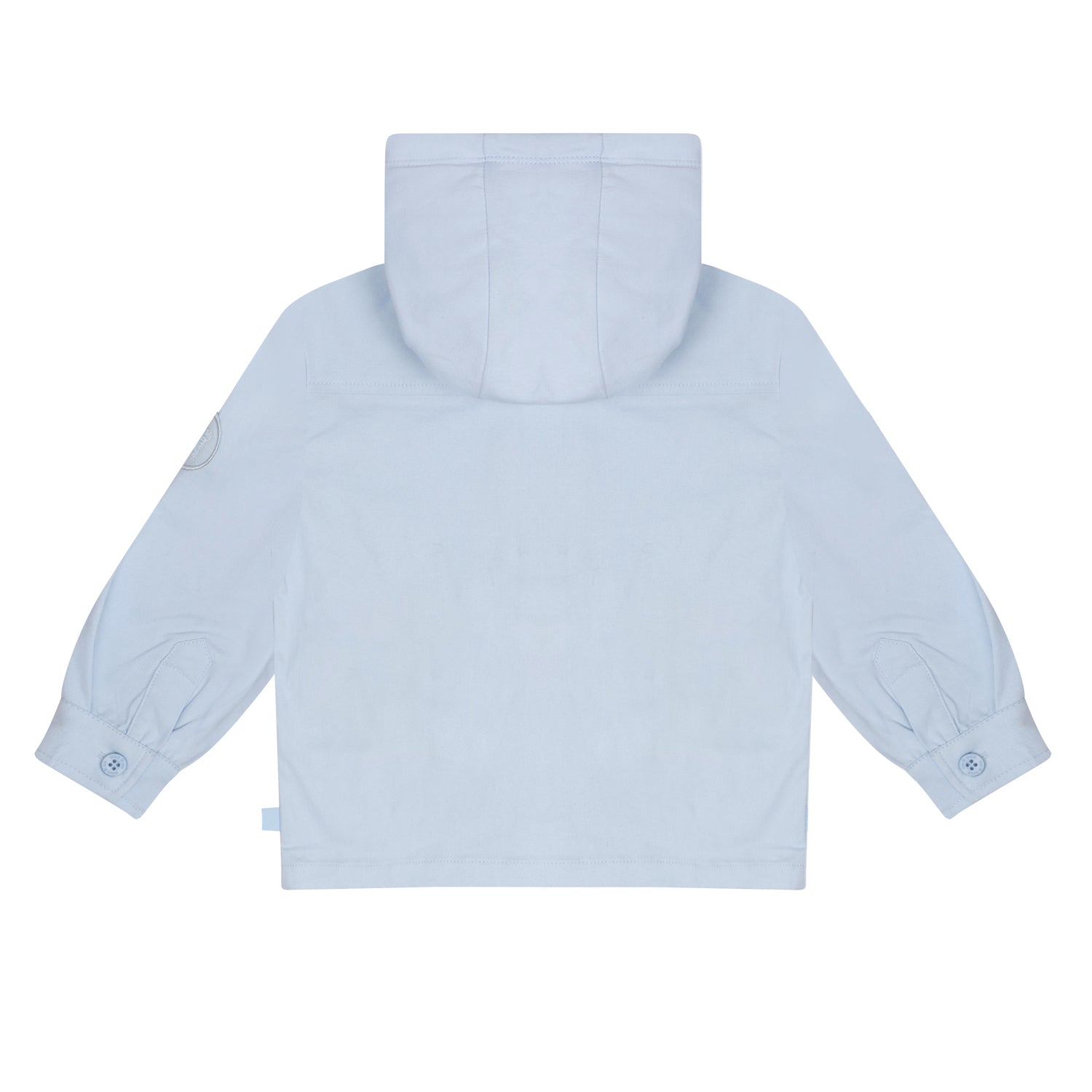 Mitch & Son BILLY Pale Blue Twill Hooded Shacket