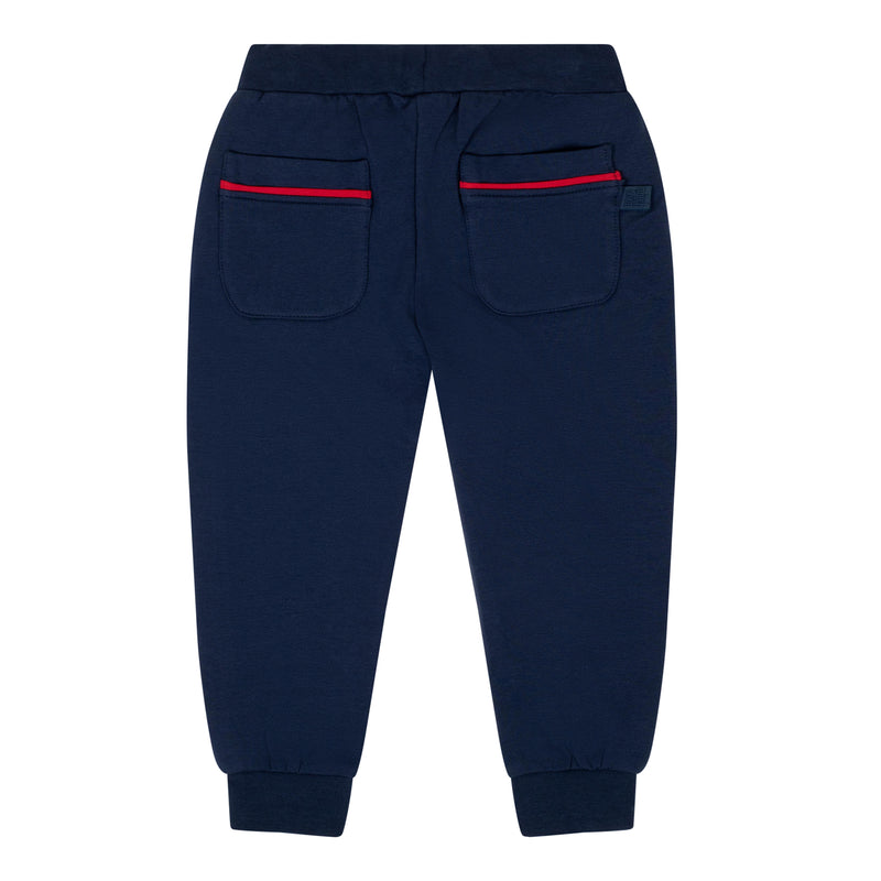 Mitch & Son BENNY Navy Blue Logo Hoody Tracksuit