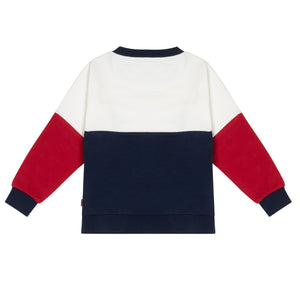 AW24 Mitch & Son BOBBY Navy Blue Logo Colour Block Tracksuit