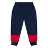 AW24 Mitch & Son BOBBY Navy Blue Logo Colour Block Tracksuit