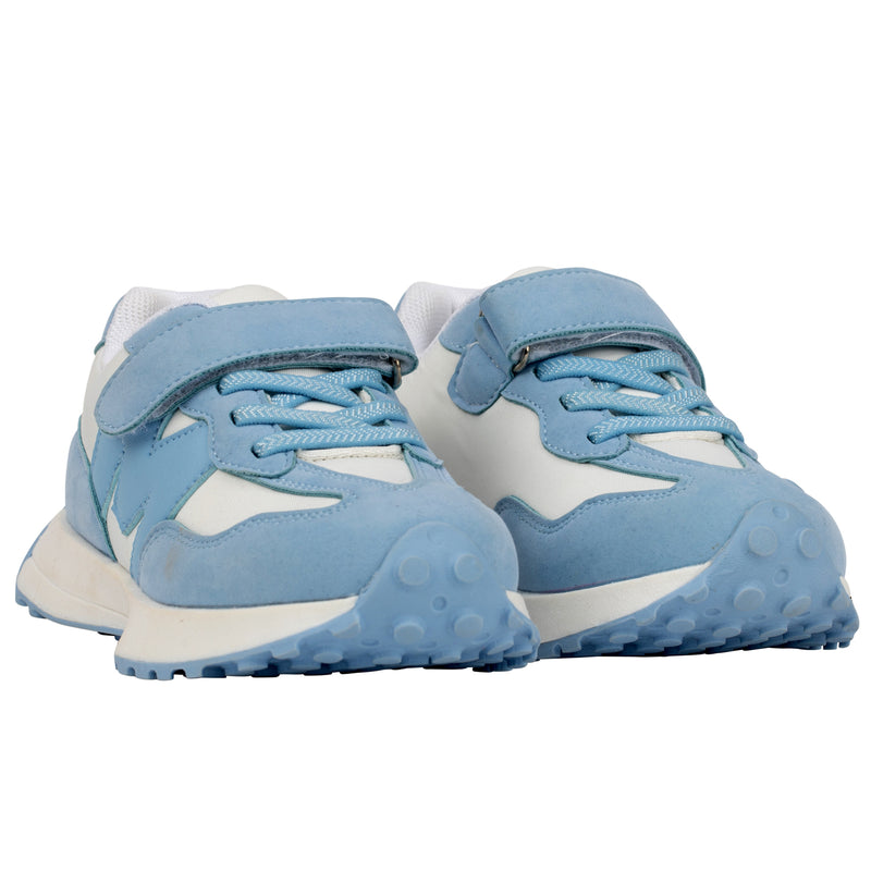 SS24 Mitch & Son 514 Sky Blue Runner Trainers