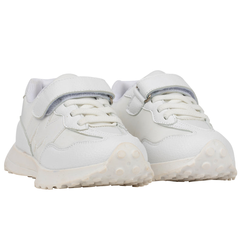 SS24 Mitch & Son 514 Bright White Runner Trainers
