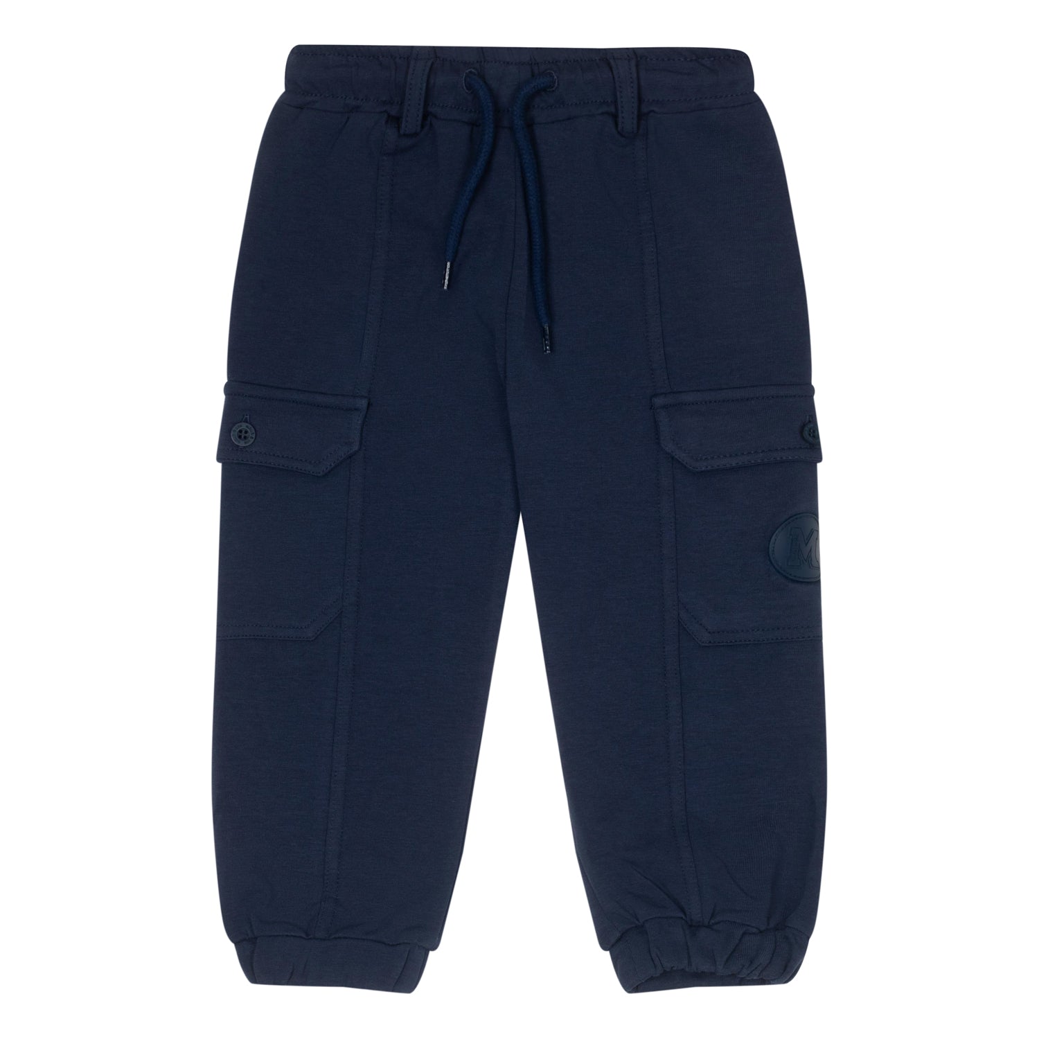 Mitch & Son BRODY & BRADLEY Navy Blue & White Long Sleeve Top & Cargo Trouser Set