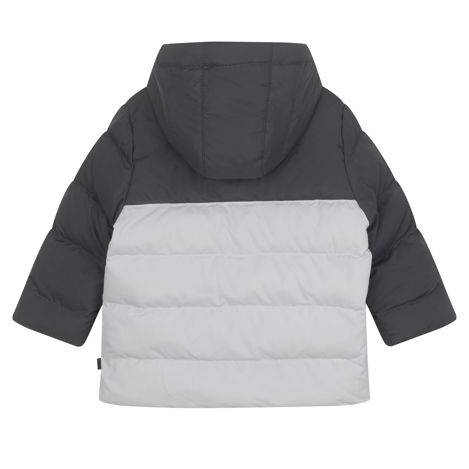 Mitch & Son Junior CALEB Stone Grey Cut N Sew Hooded Jacket