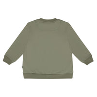 Mitch & Son Junior CHRISTIAN Khaki Long Sleeve Logo Embossed Tracksuit