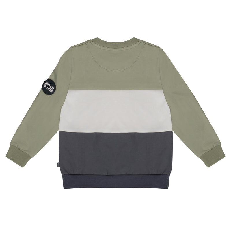 Mitch & Son Junior CHARLIE Dark Grey Cut N Sew Tracksuit