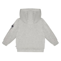 Mitch & Son Junior CHASE Light Grey Embossed Logo Hoody Tracksuit