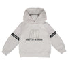 Mitch & Son Junior CAMDEN & CHARLES Stone Grey Logo Sweatshirt Hoody & Cargo Jogger Set