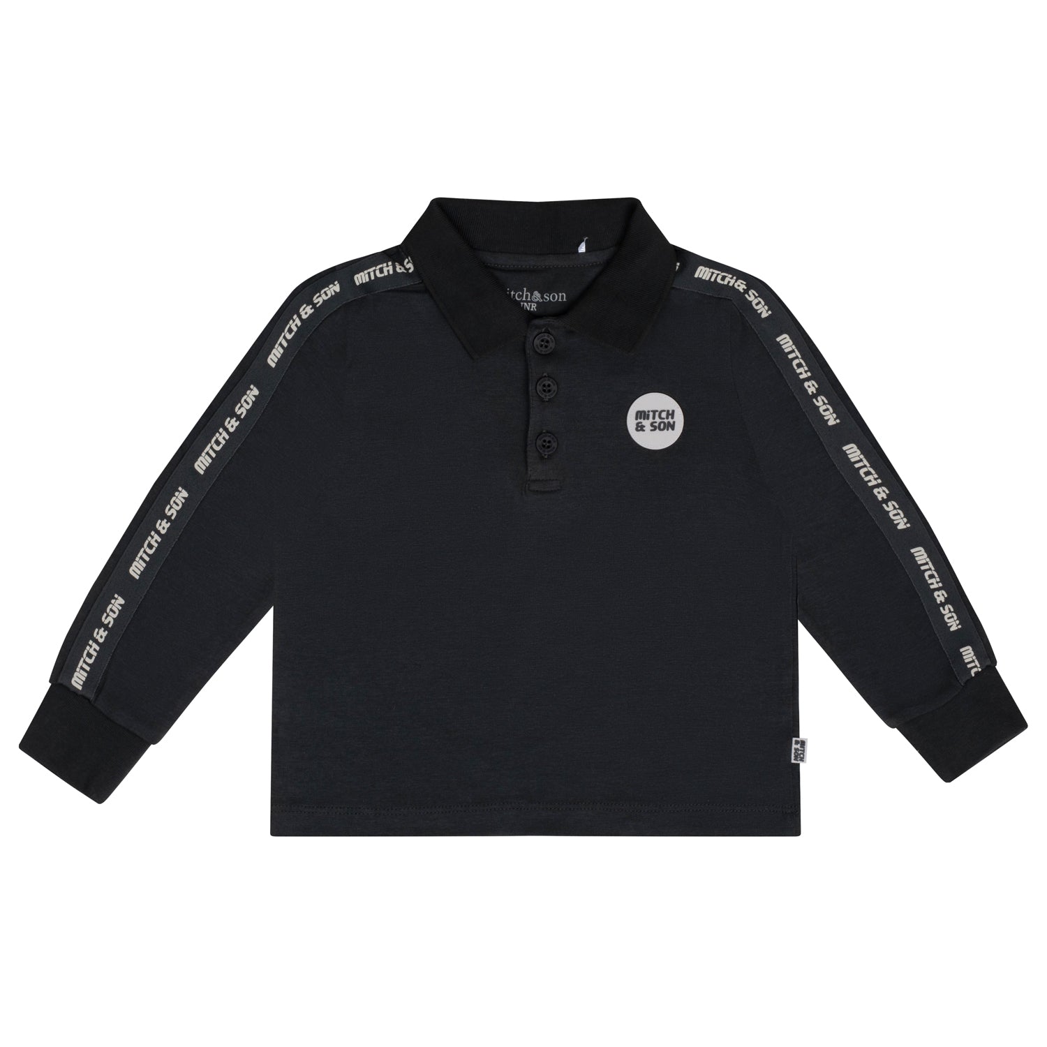 Mitch & Son Junior CLAYTON Dark Grey Polo Top