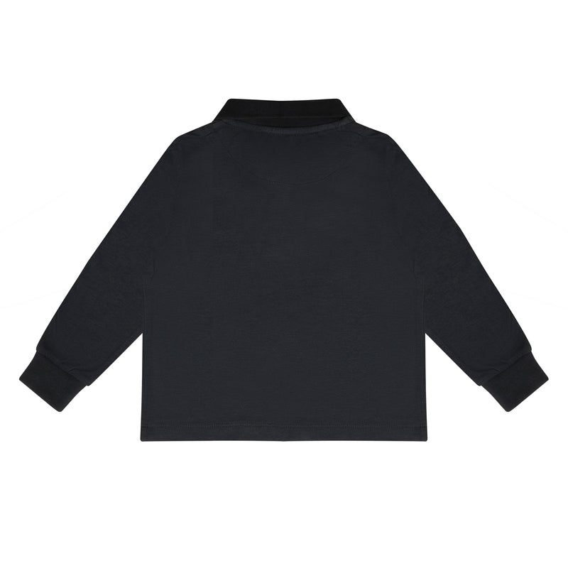 Mitch & Son Junior CLAYTON Dark Grey Polo Top