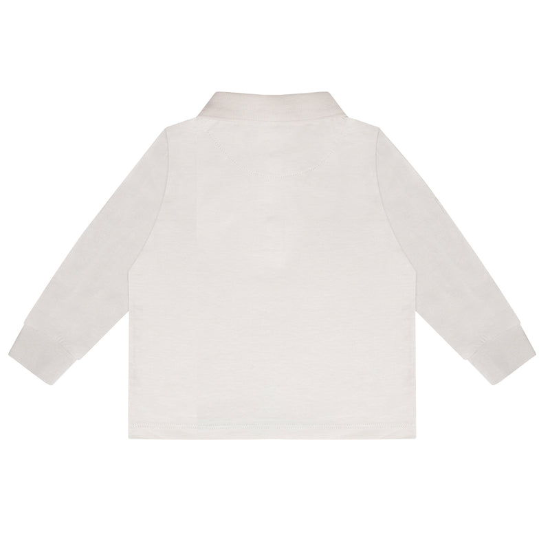 Mitch & Son Junior CLAYTON Stone Grey Polo Top