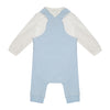 Mitch & Son Mini DREW Pale Blue Dungaree Set