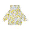 SS25 Mitch & Son GEO Yellow White & Grey Doodle Print Hooded Jacket
