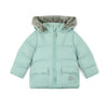 AW25 Mitch & Son JACK Green Faux Fur Trim Coat
