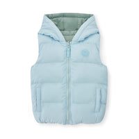 PREORDER AW25 Mitch & Son JAMES Blue & Green Reversible Gilet