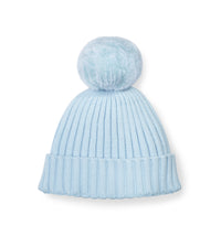 AW25 Mitch & Son JIMMY Blue Pom Pom Knitted Hat