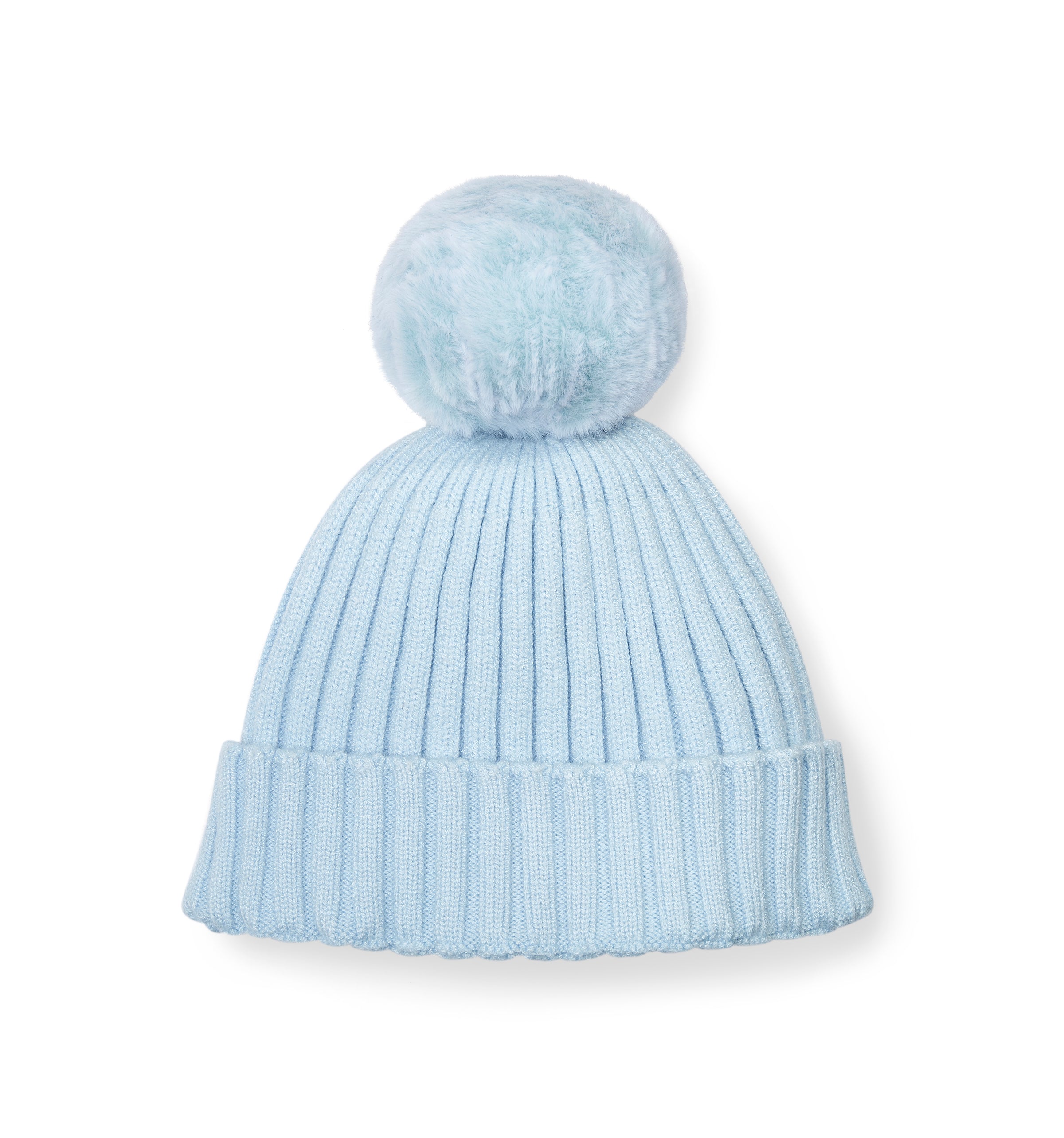 AW25 Mitch & Son JIMMY Blue Pom Pom Knitted Hat