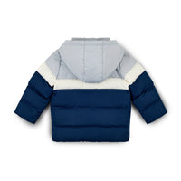 PREORDER AW25 Mitch & Son LEVI Navy Blue White & Grey Coat