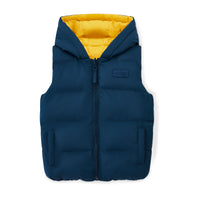 AW25 Mitch & Son JAMES Navy Blue & Yellow Reversible Gilet