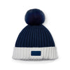 AW25 Mitch & Son JIMMY Navy Blue & Grey Pom Pom Knitted Hat