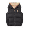 AW25 Mitch & Son JNR JAMES Black & Beige Reversible Gilet