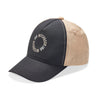 AW25 Mitch & Son JNR LUKE Beige & Black Circle Logo Nylon Cap