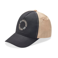 AW25 Mitch & Son JNR LUKE Beige & Black Circle Logo Nylon Cap