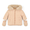 AW25 Mitch & Son Mini MIKEY Beige Coat With Mittens