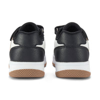 AW25 Mitch & Son JUMP LOW Black White & Beige Trainers