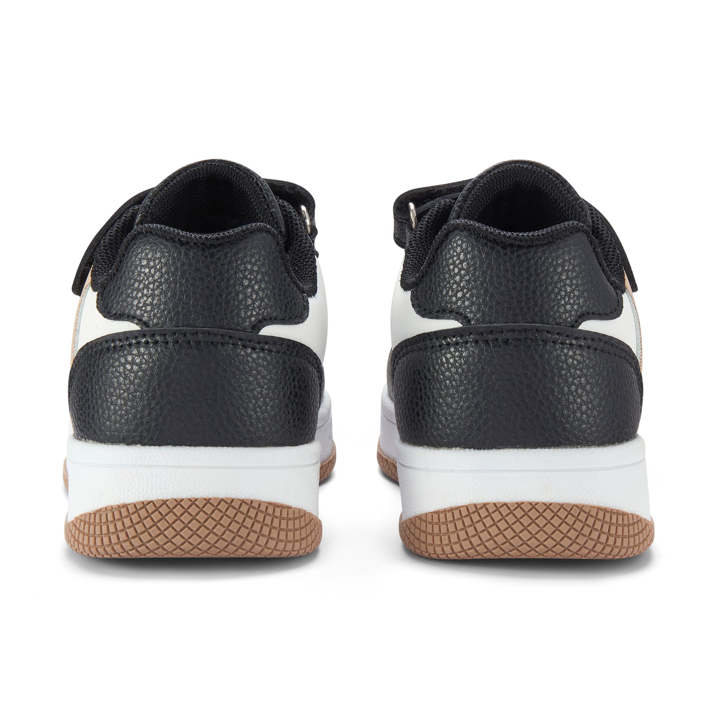 AW25 Mitch & Son JUMP LOW Black White & Beige Trainers