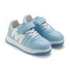 AW25 Mitch & Son JUMP LOW Blue & White Trainers