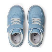 AW25 Mitch & Son JUMP LOW Blue & White Trainers