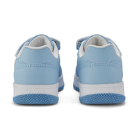 AW25 Mitch & Son JUMP LOW Blue & White Trainers