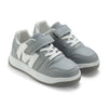 AW25 Mitch & Son JUMP LOW Grey & White Trainers