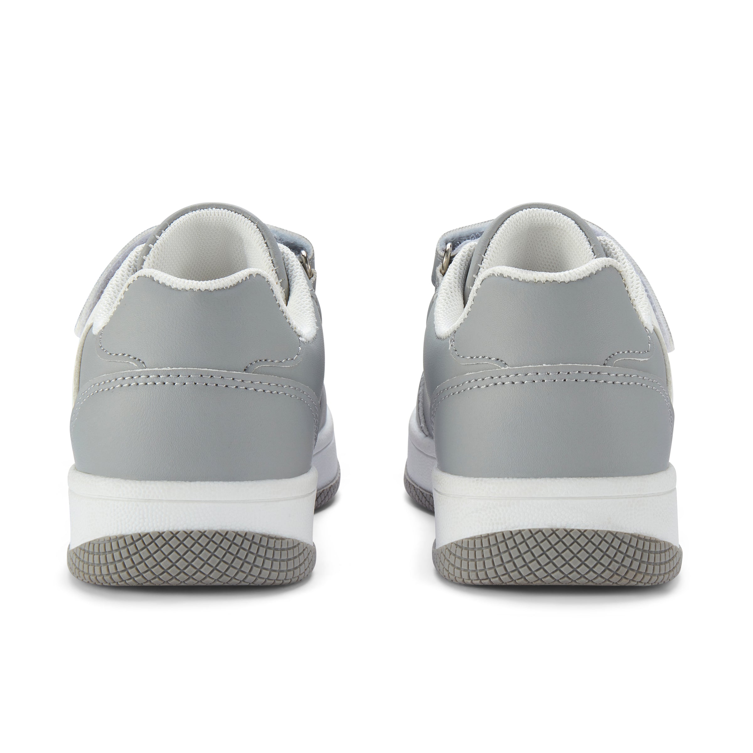 AW25 Mitch & Son JUMP LOW Grey & White Trainers