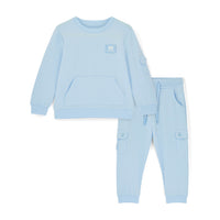 PREORDER SS26 Mitch & Son OAKLY Blue Pocket Logo Tracksuit