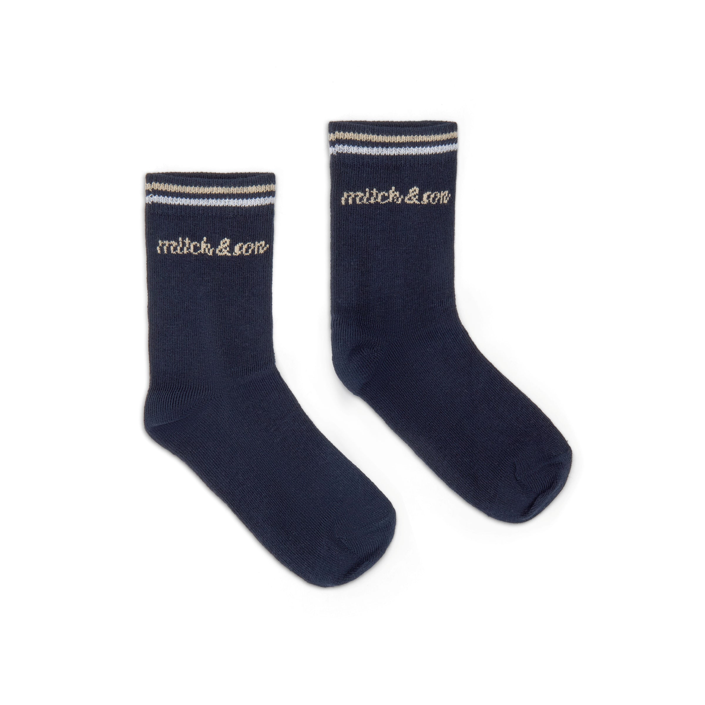 Mitch & Son Boys STUART Navy Socks