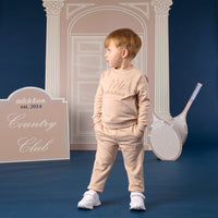Mitch & Son Boys SETH Beige Tracksuit