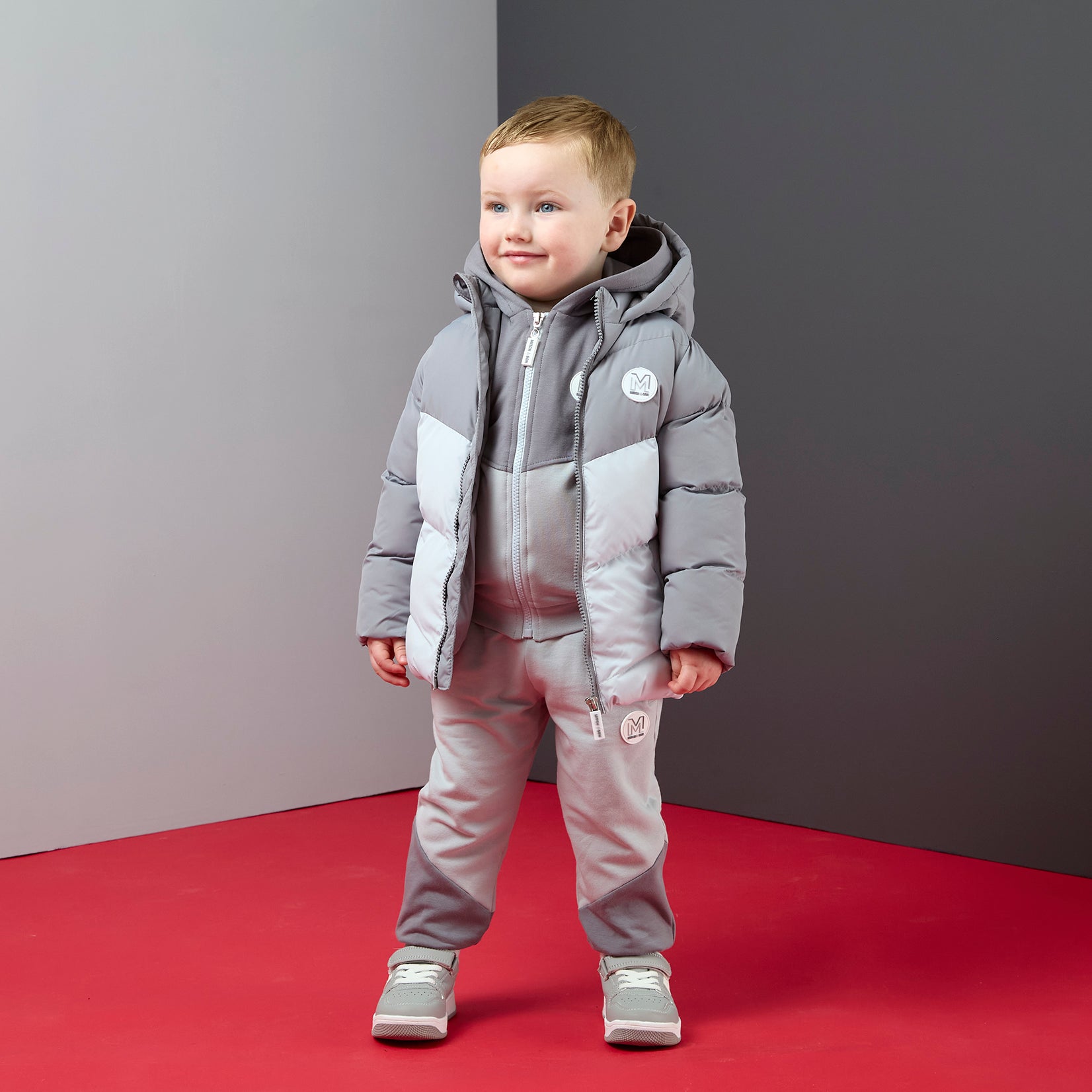 Mitch & Son Boys THEO Grey Coat