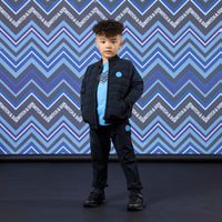 Mitch & Son Boys WINSTON Black Padded Nylon Jacket