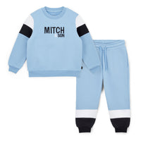 Mitch & Son Boys WILLIAM Blue Tracksuit