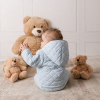 Mitch & Son Boys ZAIN Blue Quilted Coat