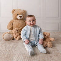 Mitch & Son Boys ZAK Blue Three Piece Tracksuit