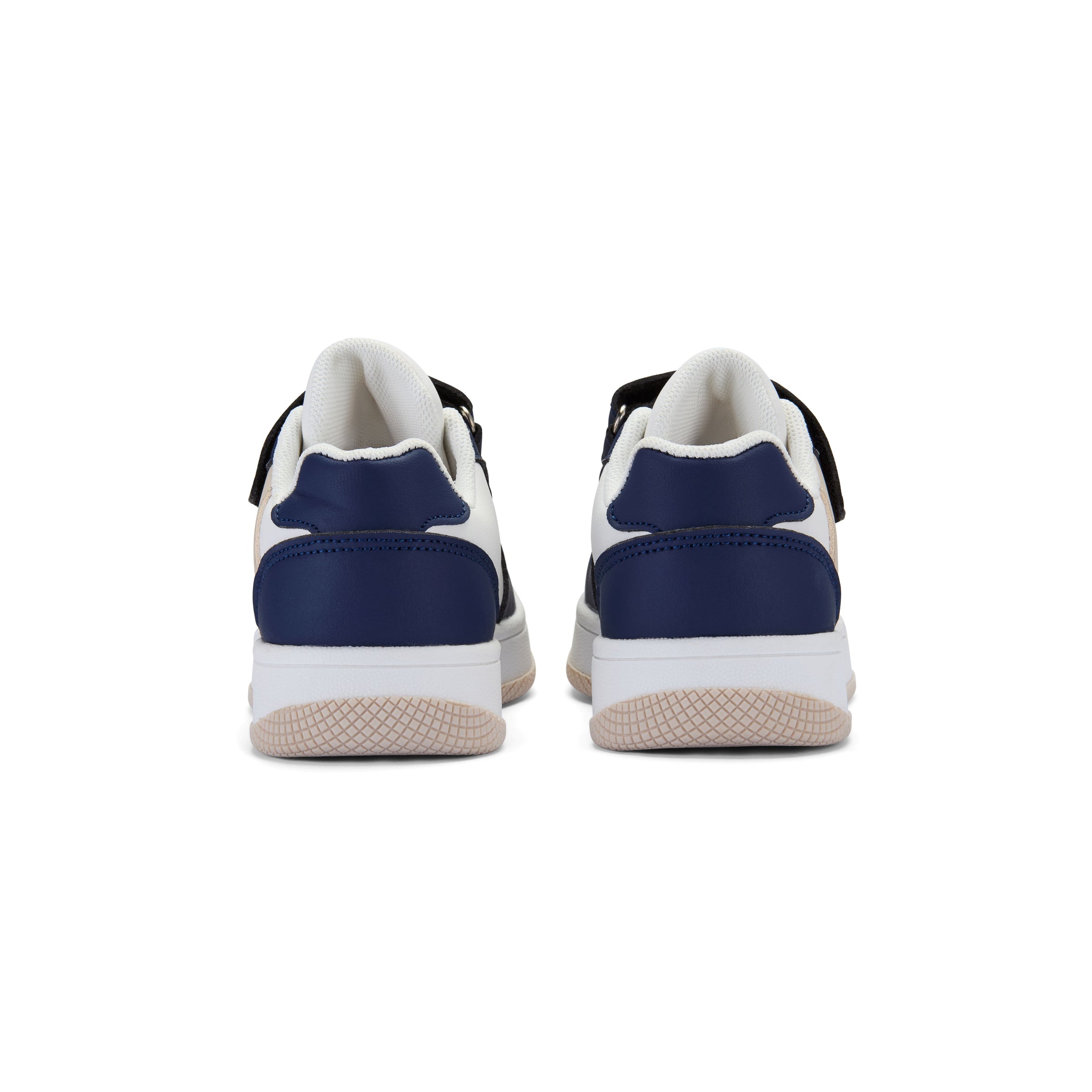 PREORDER SS26 Mitch & Son JUMP LOW Navy Blue White & Beige Logo Trainers