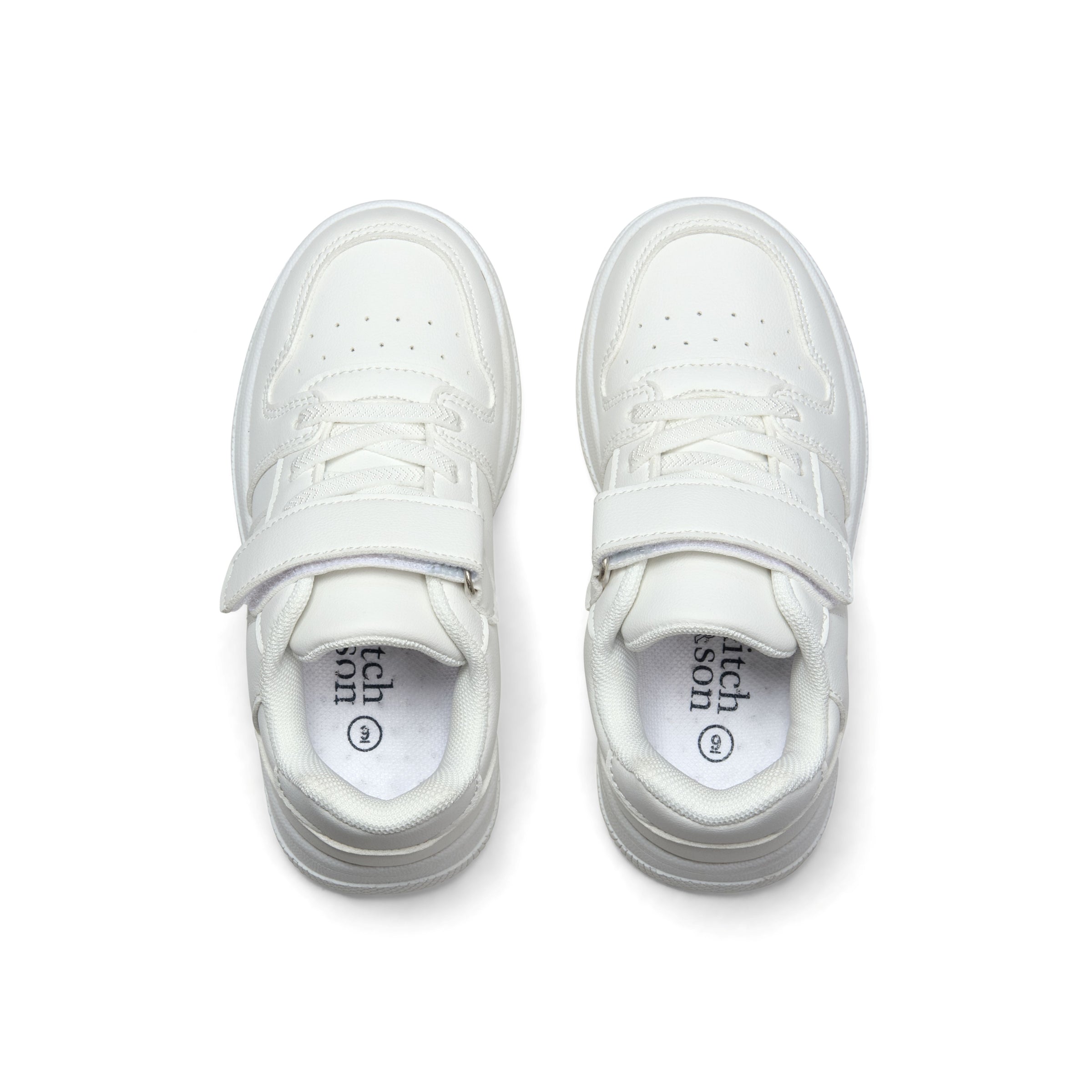 PREORDER SS26 Mitch & Son JUMP LOW White Logo Trainers