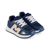 Mitch & Son Boys SPRINT Navy Trainers